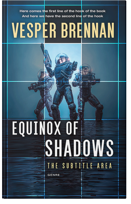 Front view of Premade Science Fiction Book Cover - Big Stone