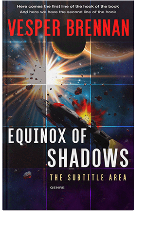 Pre Made Book Cover Mirage