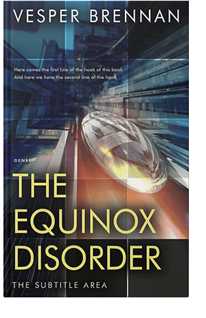 Pre Made Book Cover Sorrell Brown