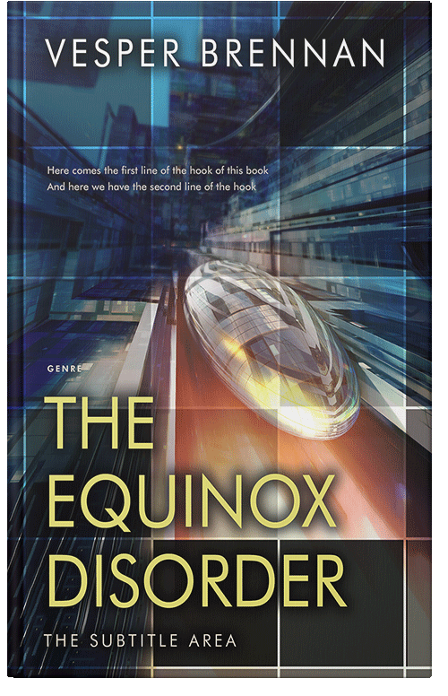 Front view of Premade Science Fiction Book Cover - Sorrell Brown