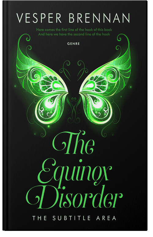 Front view of Premade Self-Improvement & Self-Help Book Cover - Gordons Green