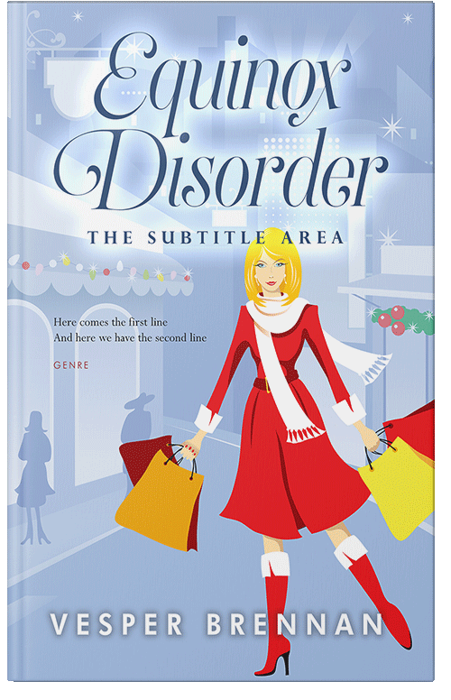 Front view of Premade Teen & Young Adult Book Cover - Spindle