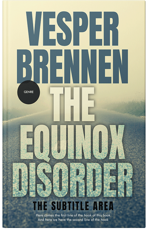 Front view of Premade Mystery & Thriller & Suspense Book Cover - Tana