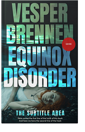 Pre Made Book Cover Aztec