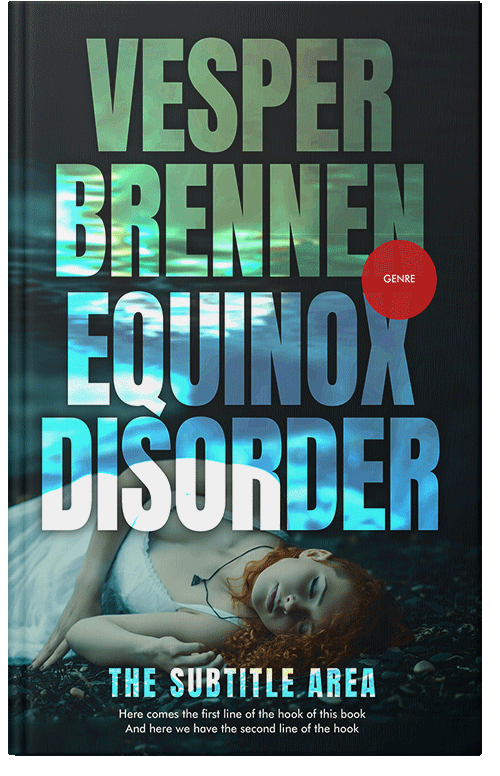 Front view of Premade Mystery & Thriller & Suspense Book Cover - Aztec