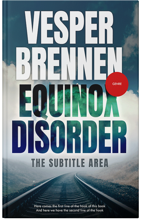 Front view of Premade Mystery & Thriller & Suspense Book Cover - Ebb