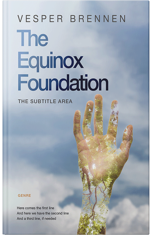 Front view of Premade Environment & Ecology Book Cover - Loblolly