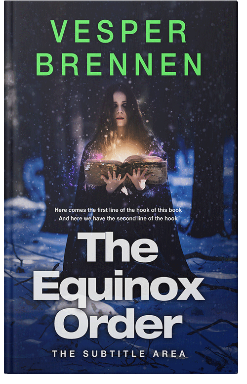 Front view of Premade Fantasy Book Cover - Mirage