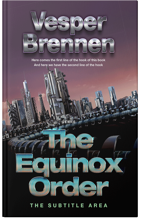 Front view of Premade Science Fiction Book Cover - Baltic Sea