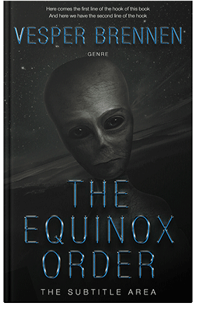 Pre Made Book Cover Cod Gray