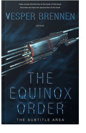 Pre Made Book Cover Black Pearl