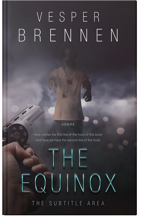 Front view of Premade Horror Book Cover - Baltic Sea