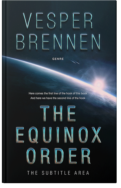 Front view of Premade Science Fiction Book Cover - Firefly