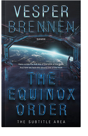 Pre Made Book Cover Mirage