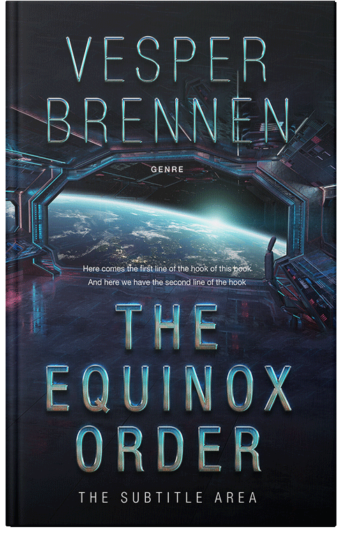 Front view of Premade Apocalyptica Book Cover - Mirage