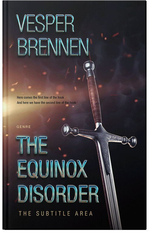 Front view of Premade Fantasy Book Cover - Bastille