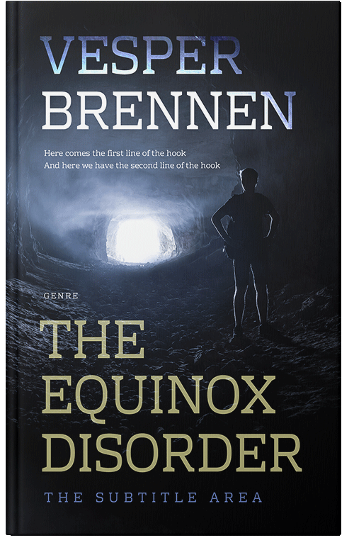 Front view of Premade Mystery & Thriller & Suspense Book Cover - Vulcan