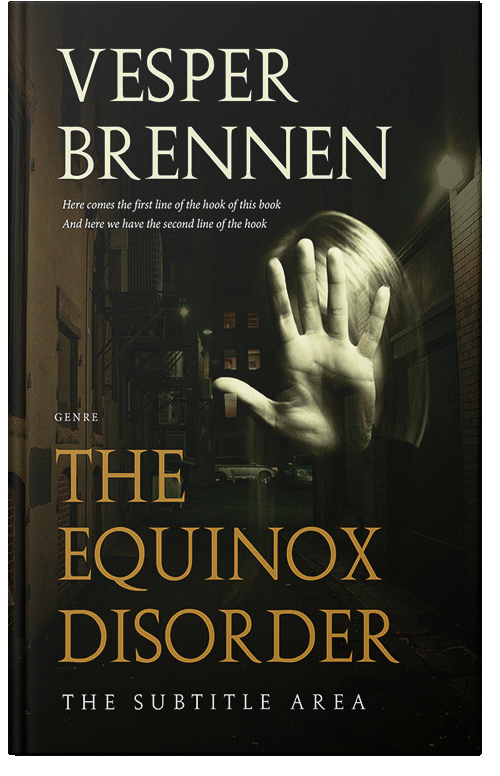 Front view of Premade Mystery & Thriller & Suspense Book Cover - Eternity