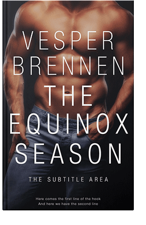 Pre Made Book Cover Thunder