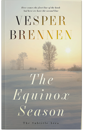 Premade Book Cover Nomad