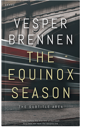 Pre Made Book Cover Shark