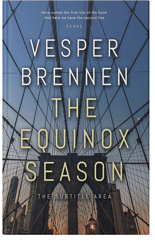 Front view of Premade Mystery & Thriller & Suspense Book Cover - Blue Bayoux