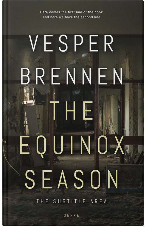 Front view of Premade Mystery & Thriller & Suspense Book Cover - Zeus