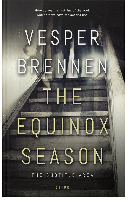 Front view of Premade Mystery & Thriller & Suspense Book Cover - Mine Shaft