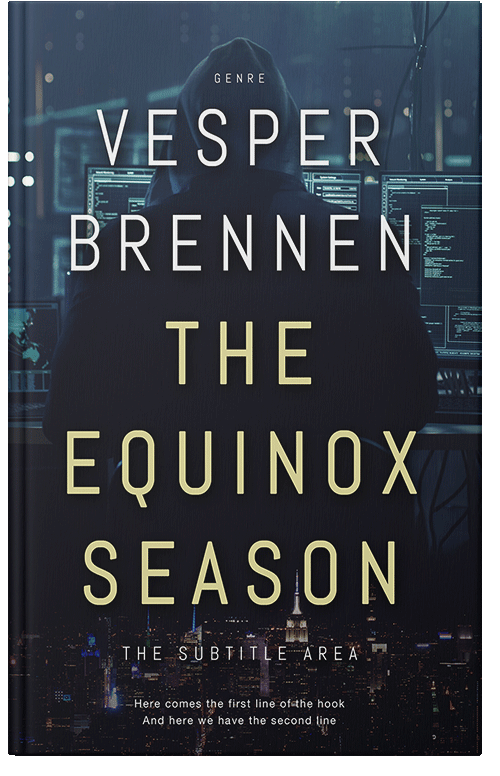 Front view of Premade Mystery & Thriller & Suspense Book Cover - Mirage