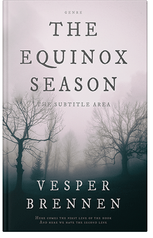 Premade Book Cover Timber Green