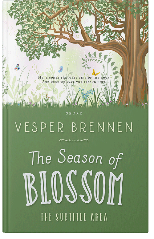 Front view of Premade Fantasy Book Cover - Highland