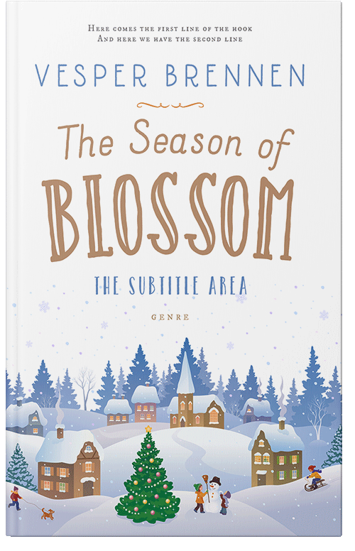 Front view of Premade Children's Book Cover - Mischka