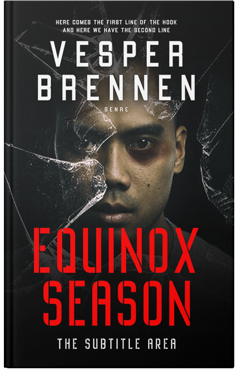 Front view of Premade Mystery & Thriller & Suspense Book Cover - Valencia