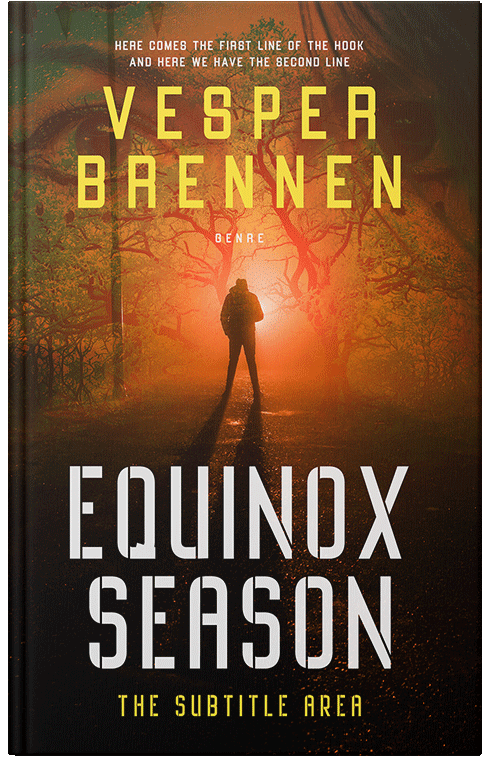 Front view of Premade Mystery & Thriller & Suspense Book Cover - Porsche