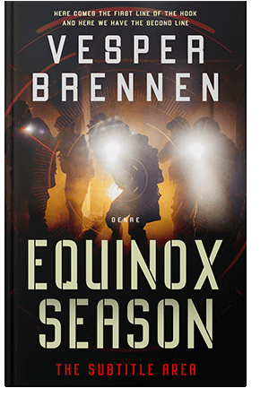 Pre Made Book Cover Cocoa Brown