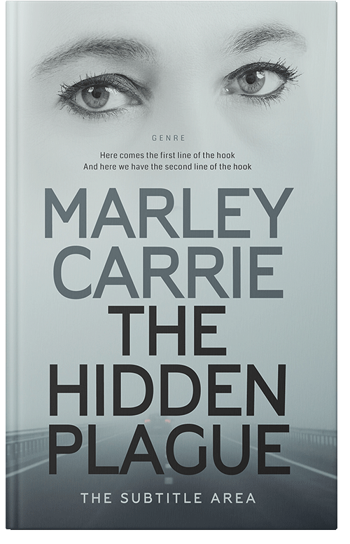 Front view of Premade Mystery & Thriller & Suspense Book Cover - Tiara