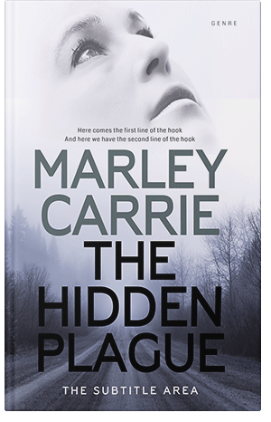 Premade Book Cover Bright Gray