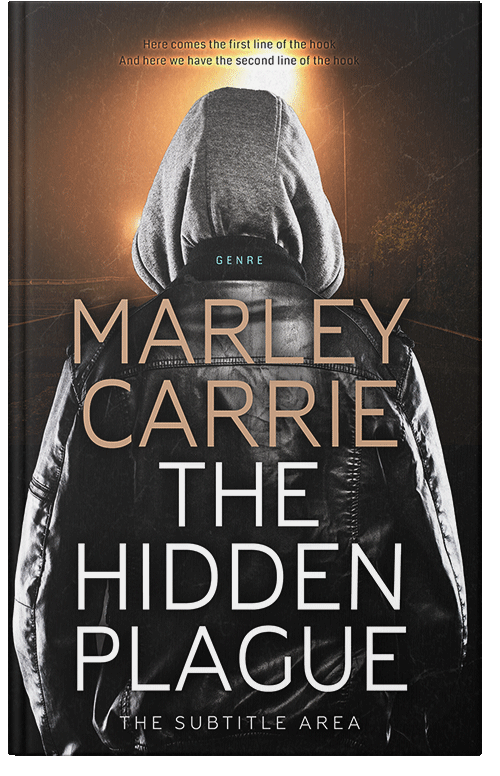 Front view of Premade Mystery & Thriller & Suspense Book Cover - Tan