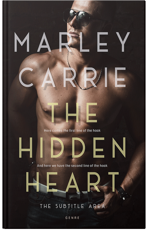 Front view of Premade Erotica Book Cover - Indian Khaki