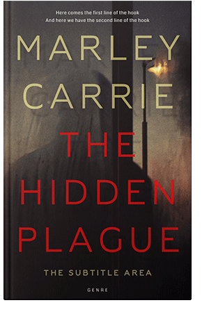 Pre Made Book Cover Cocoa Brown