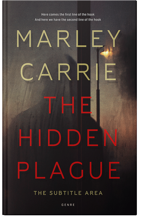 Front view of Premade Mystery & Thriller & Suspense Book Cover - Cocoa Brown