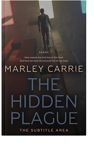 Pre Made Book Cover Cocoa Brown