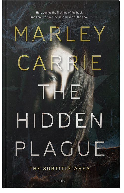 Front view of Premade Mystery & Thriller & Suspense Book Cover - Woodsmoke