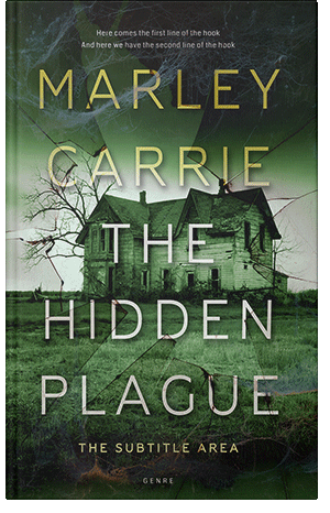 Premade Book Cover Green Kelp