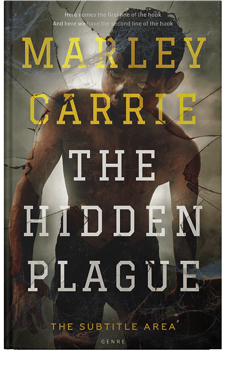 Front view of Zeus #20258 - Premade Apocalyptica Book Cover