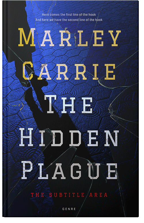 Front view of Premade Mystery & Thriller & Suspense Book Cover - Ebony