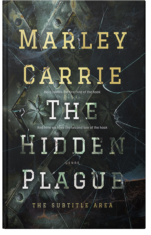 Front view of Premade Fantasy Book Cover - Outer Space