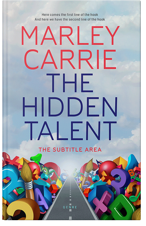 Front view of Premade Education Book Cover - Heather