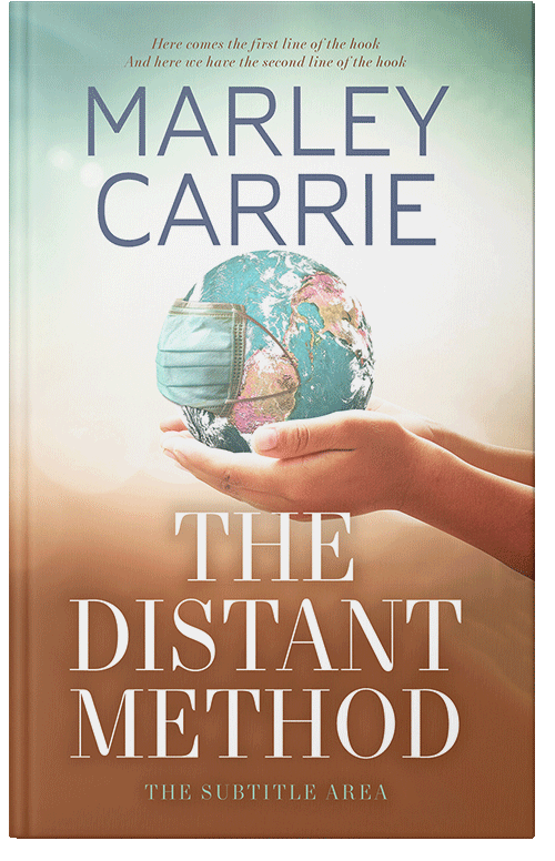 Front view of Premade Medical Book Cover - Brown Rust