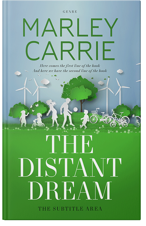 Front view of Premade Science & Nature Book Cover - Apple